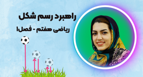 راهبرد رسم شکل توپ ریاضی هفتم