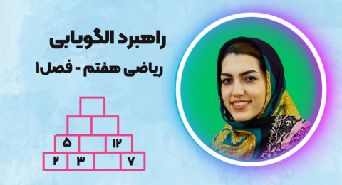 راهبرد الگویابی ریاضی هفتم